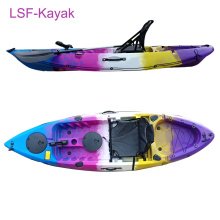 wholesale cheap fish boat / kayak fishing boats / single plastic canoe kayak for sale